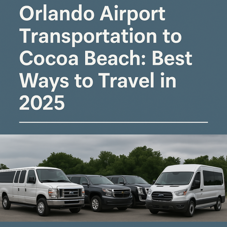 Orlando Airport Transportation to Cocoa Beach: Best Ways to Travel in 2025