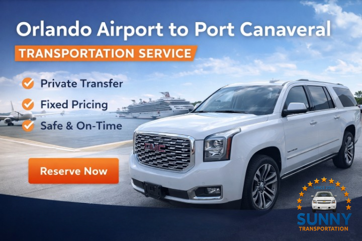 Orlando Airport to Port Canaveral Transportation Service