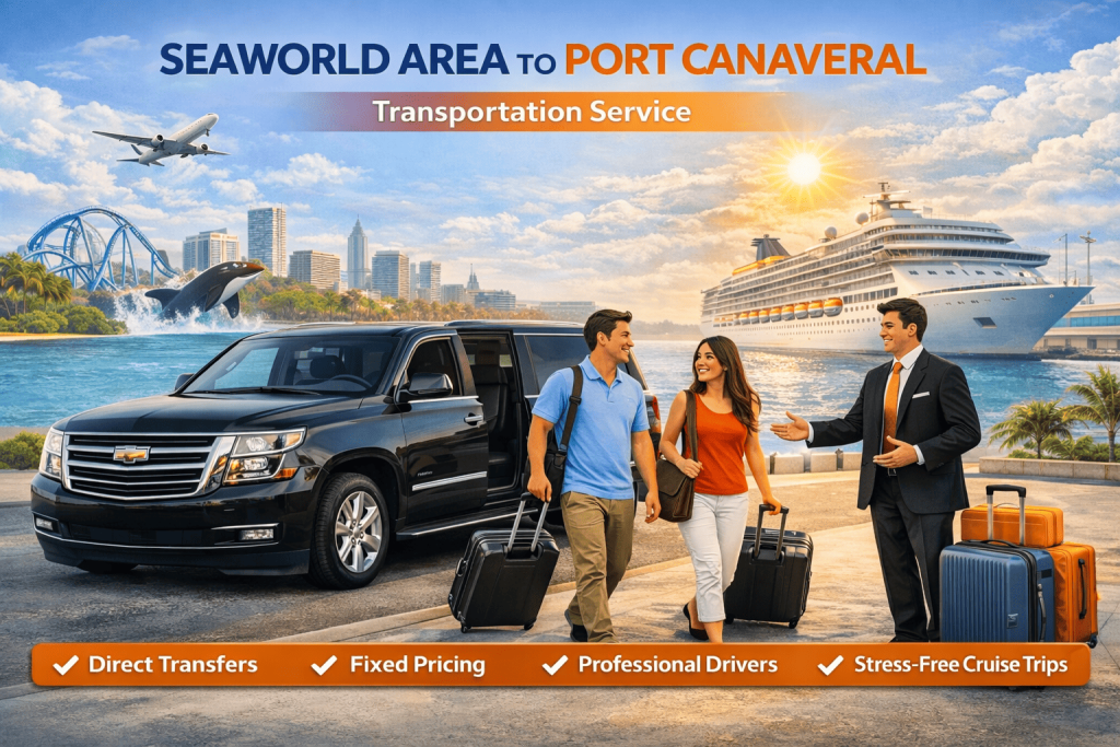SEAWORLD AREA TO PORT CANAVERAL Transportation Service