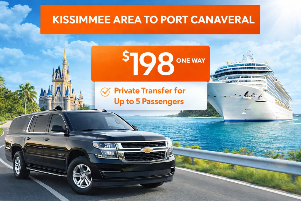 Kissimmee Area to Port Canaveral Transportation