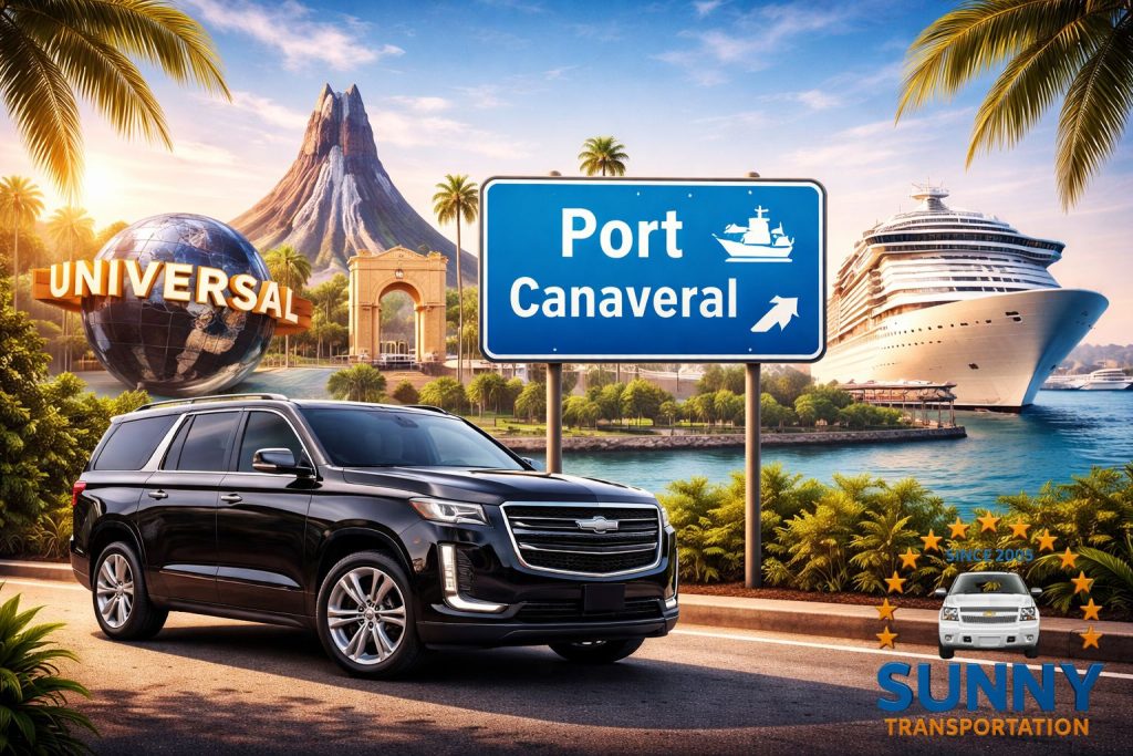 Universal Area to Port Canaveral Transportation