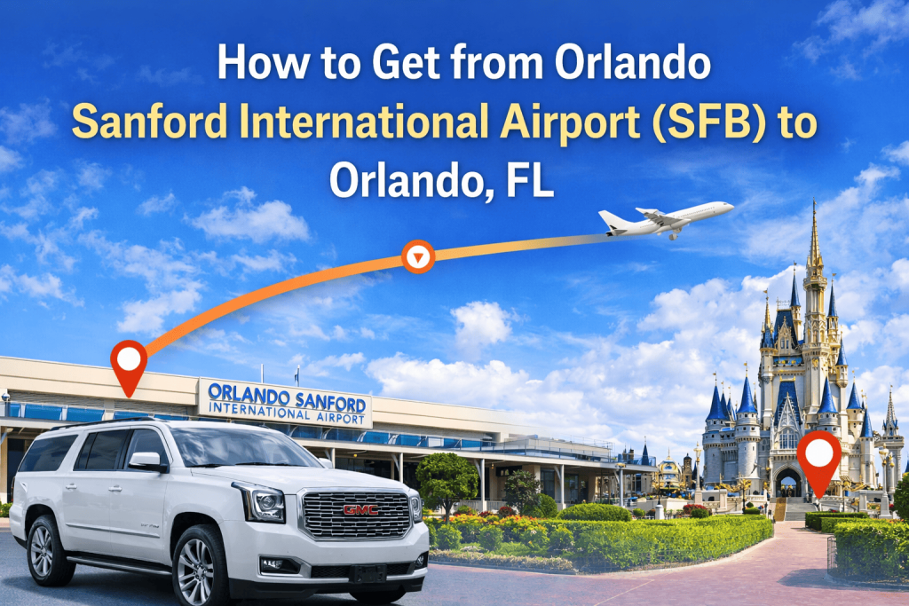 How to Get from Orlando Sanford International Airport (SFB) to Orlando, FL