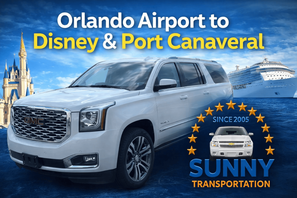 Orlando Airport to Disney & Port Canaveral Transportation