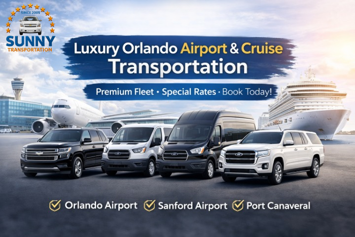 Luxury Orlando Airport Transportation – Premium Fleet & Special Rates