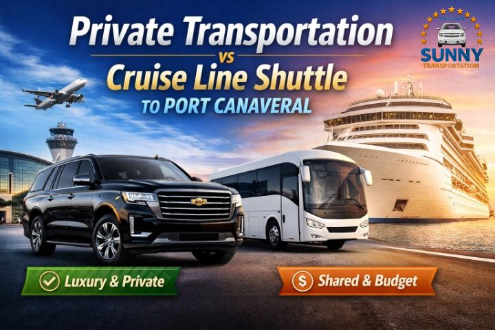 Private Transportation vs Cruise Line Shuttle to Port Canaveral