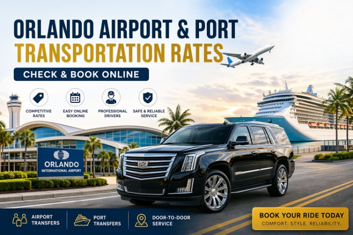 Orlando Airport & Port Transportation Rates – Check & Book Online