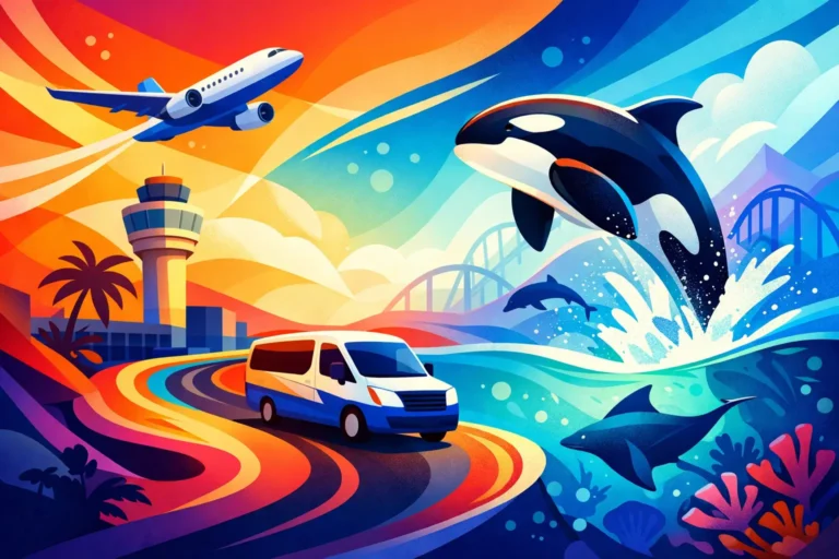 Orlando Airport to SeaWorld Transportation