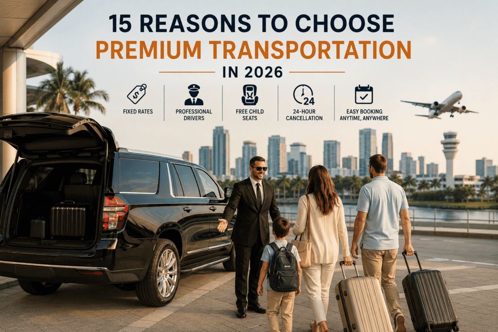 Why Thousands of Travelers Choose Sunny Luxury Transportation in 2026: 15 Reasons We Stand Out