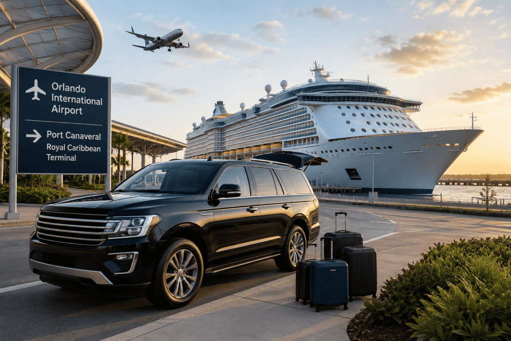 Orlando Airport to Royal Caribbean Terminal Transportation