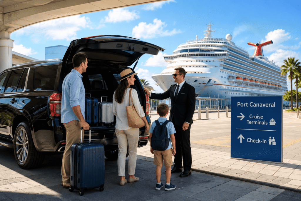 Orlando Airport to Carnival Cruise Terminal Transportation