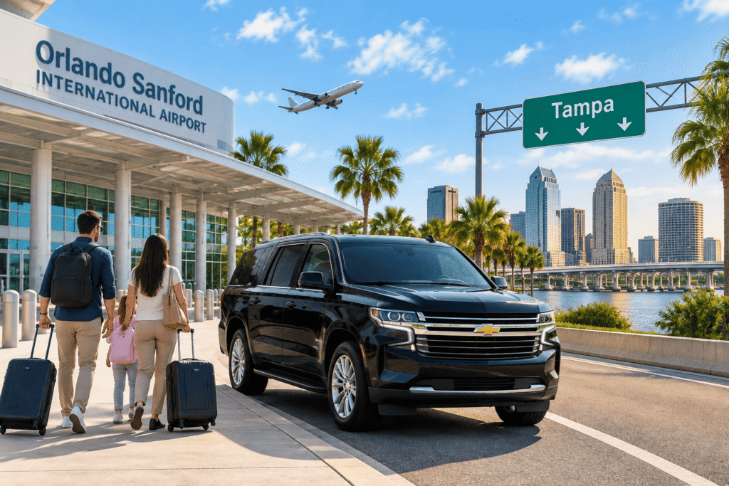 Sanford Airport Transportation to Tampa