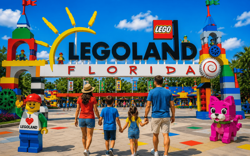 Explore LEGOLAND Florida for thrilling rides, water park fun, LEGO adventures and unforgettable family memories all in one awesome resort! Book your trip! Soon